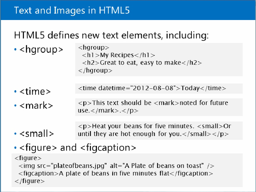 HTML5-text